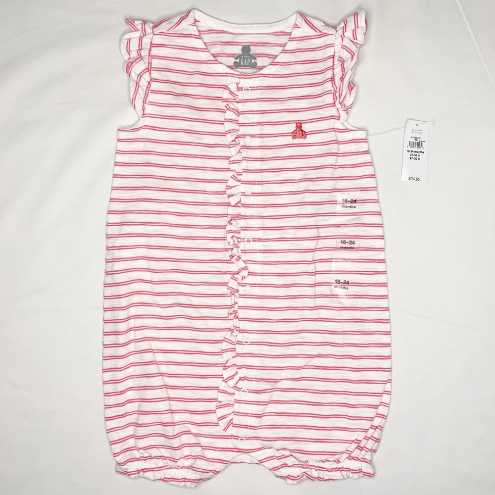 Gap Shorts Romper Size 18-24 Months NWT